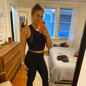 Lululemon Mesh Crop Tank